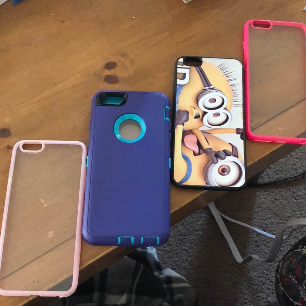 (4) iPhone 6s Plus phone cases bundle